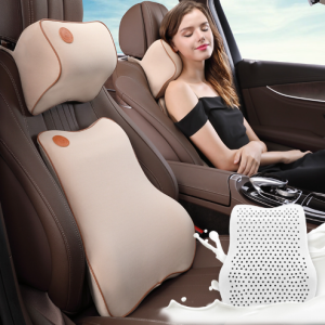 Car head & waist cushion