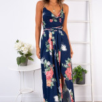 Printed backless long skirt ZY123