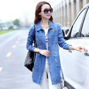 Casual denim autumn outfit ZY402