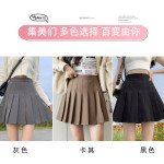 High waisted and buttocks wrapped pleated skirt ZY6520